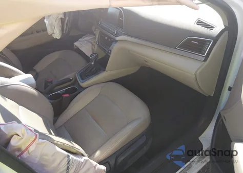 2017 Hyundai Elantra Limited из США, поврежденный, VIN 5NPD84LF3HH073704